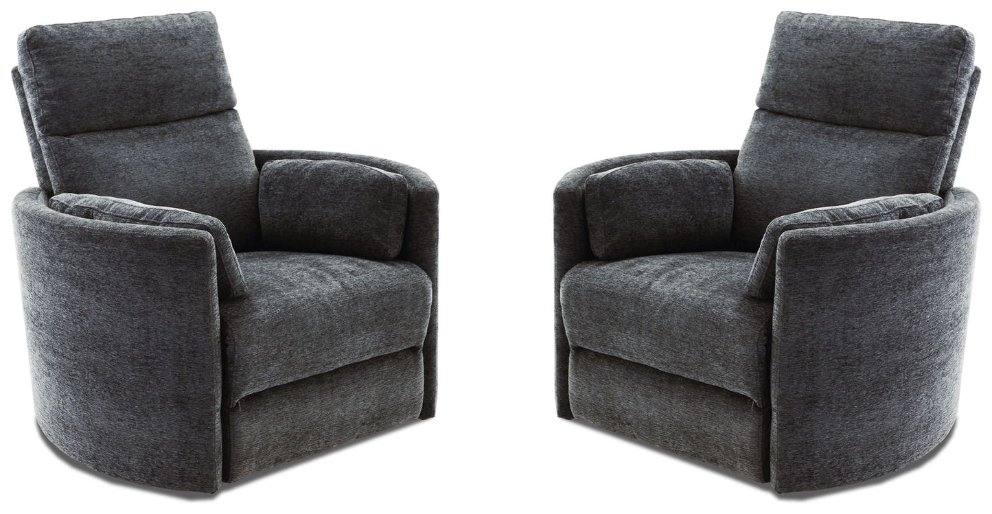 Radius - Power Swivel Glider Recliner (Set of 2)