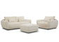 Utopia - Ottoman With Casters - Mega Ivory