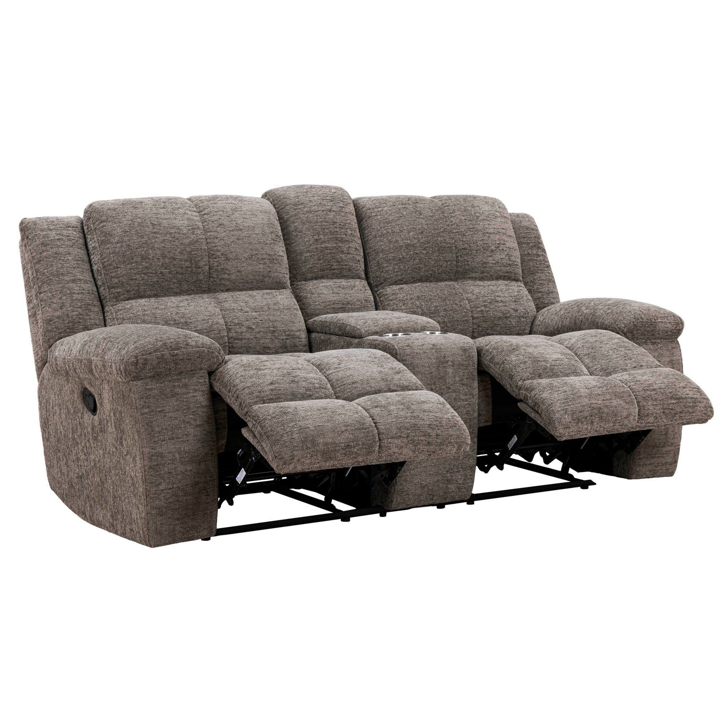 Buster - Manual Reclining Console Loveseat