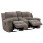 Buster - Manual Reclining Console Loveseat