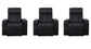 Phoenix - Zero Gravity Power 3 Seat Home Theater Seating With Immersive Audio P3