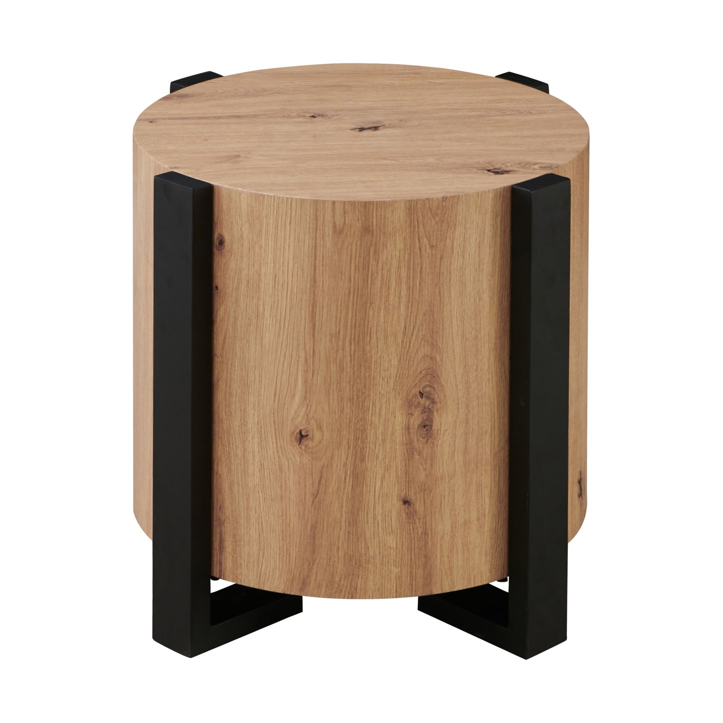 Darcie - Faux Wood Round Table