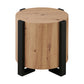 Darcie - Faux Wood Round Table