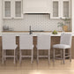 Taylor - Counter Chair - Light Brown / Gray