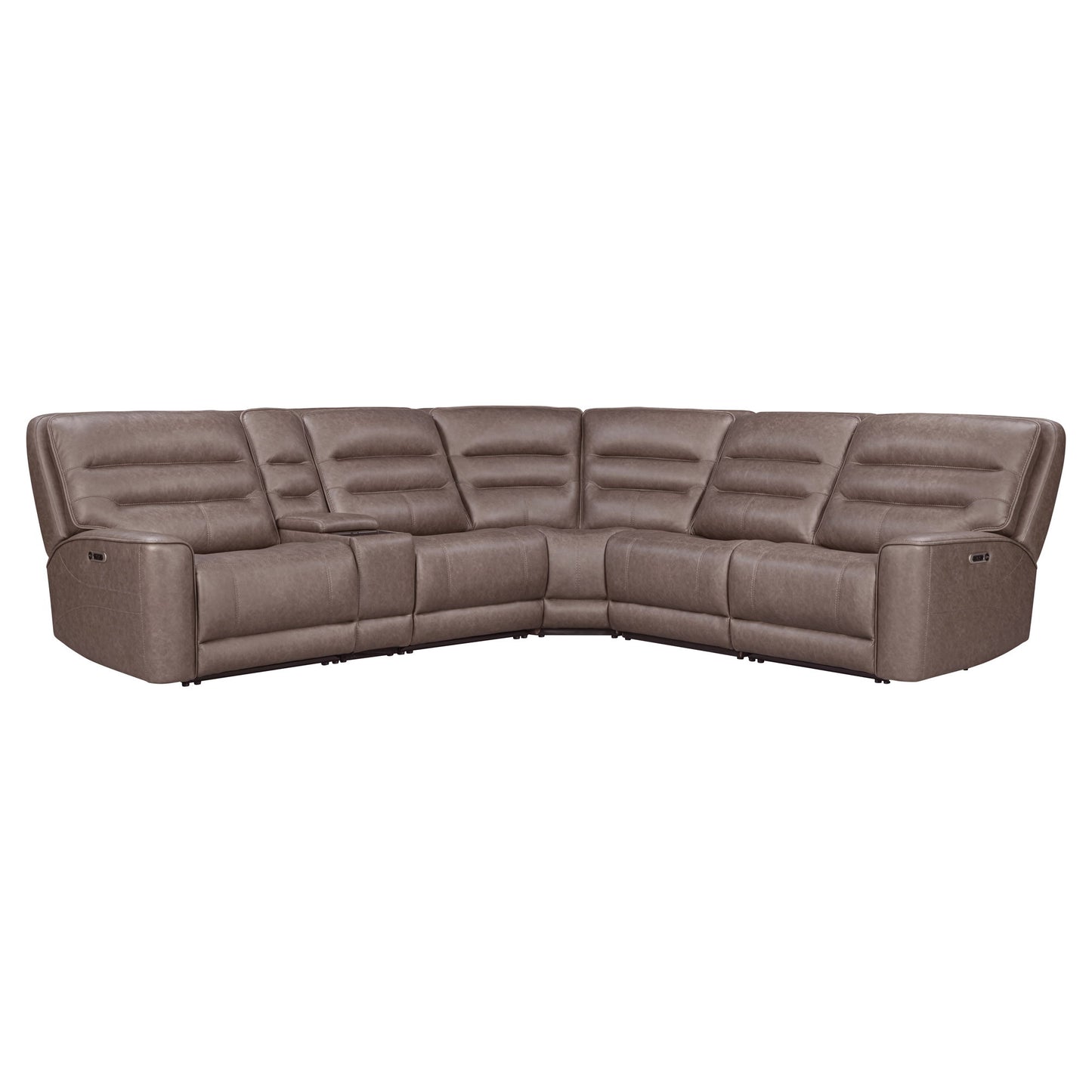 Lawson - Power Reclining Sectional With Adjustable Headrests