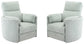 Radius - Power Swivel Glider Recliner (Set of 2)