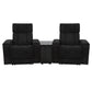Phoenix - Zero Gravity Power 2 Seat Home Theater Seating With Wedge And Immersive Audio