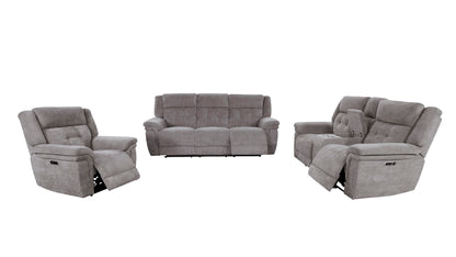 Richland - Power Reclining Sofa Set