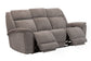 Colton - Power Zero Gravity Sofa With Drop Down Table And Immersive Audio P3 - Branson Tweed