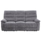 Cozy - Manual Recliner Sofa - Gray