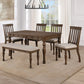 Joanna - Dining Set With Brown Table