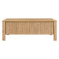 Thayer - 47" Two Drawer Coffee Table - Natural