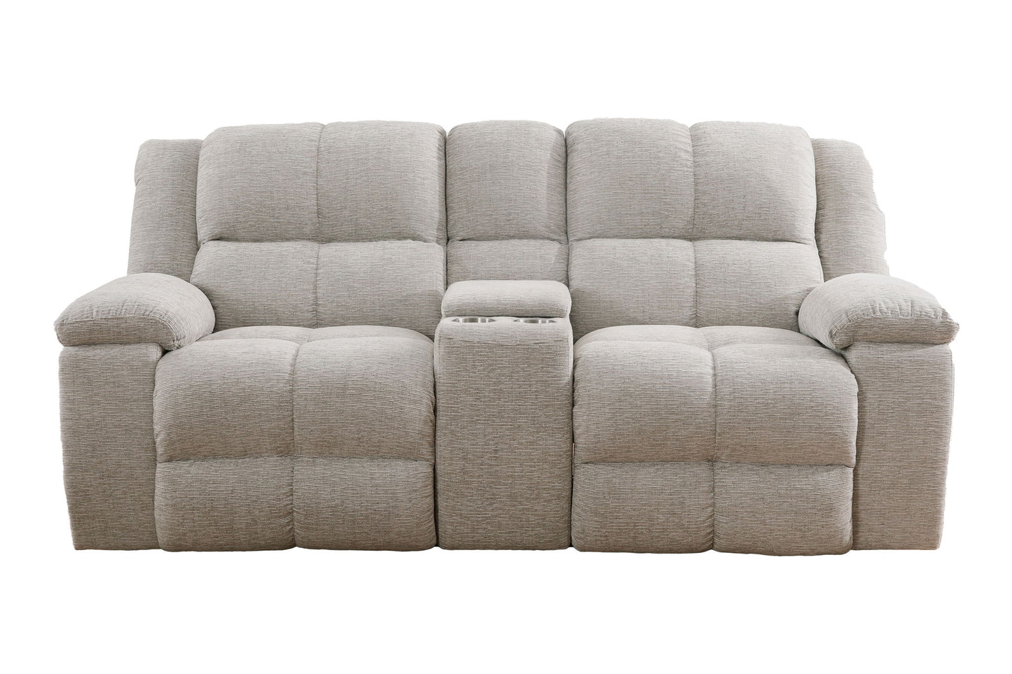 Buster - Manual Reclining Console Loveseat