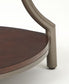 Miles - Round End Table - Brown