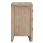 Breckenridge - 3 Drawer Nightstand With USB/C Port - Brown