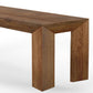 Crossings - Downtown Dining Bench - Amber