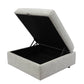 Julianna - Storage Ottoman - Crisp Taupe