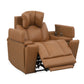 Phoenix - Zero Gravity Power 3 Seat Home Theater Seating With 2 Wedges And Immersive Audio