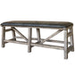 Lodge Dining - Upholstered Counter Bench - Siltstone