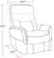 Gemini - Manual Swivel Glider Recliner