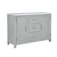 Fiona - Marble Top Dining Buffet / Server - Mist Gray