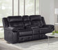 Clayton - Manual Reclining Console Loveseat - Phantom