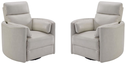 Radius - Cordless Power Swivel Glider Recliner (Set of 2)