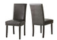 Verano - PU Side Chair (Set of 2) - Gray