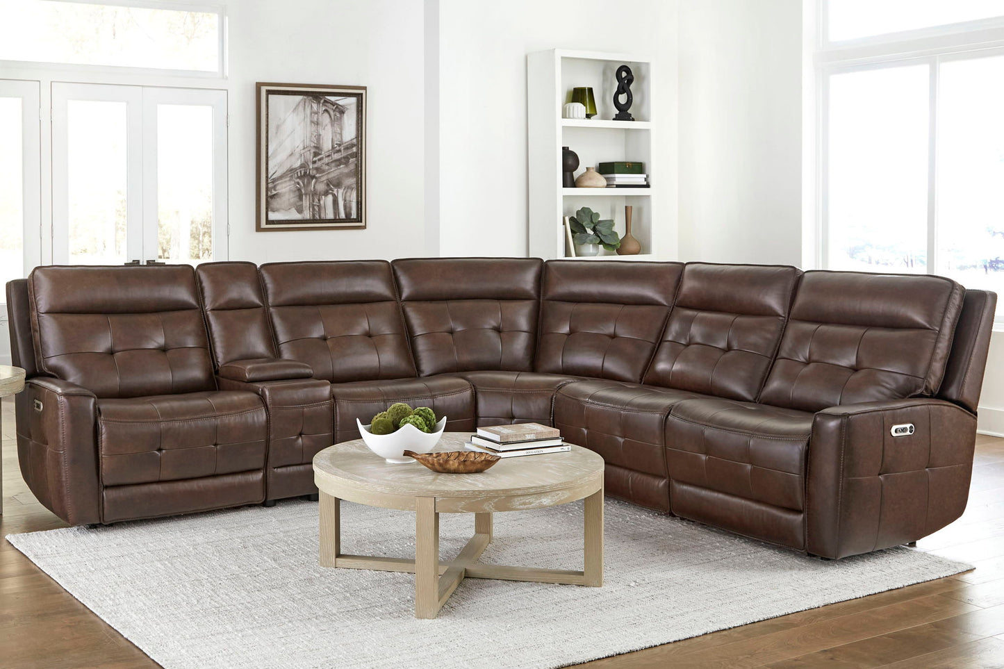 Canterbury - Zero Gravity Modular Power Reclining Sectional