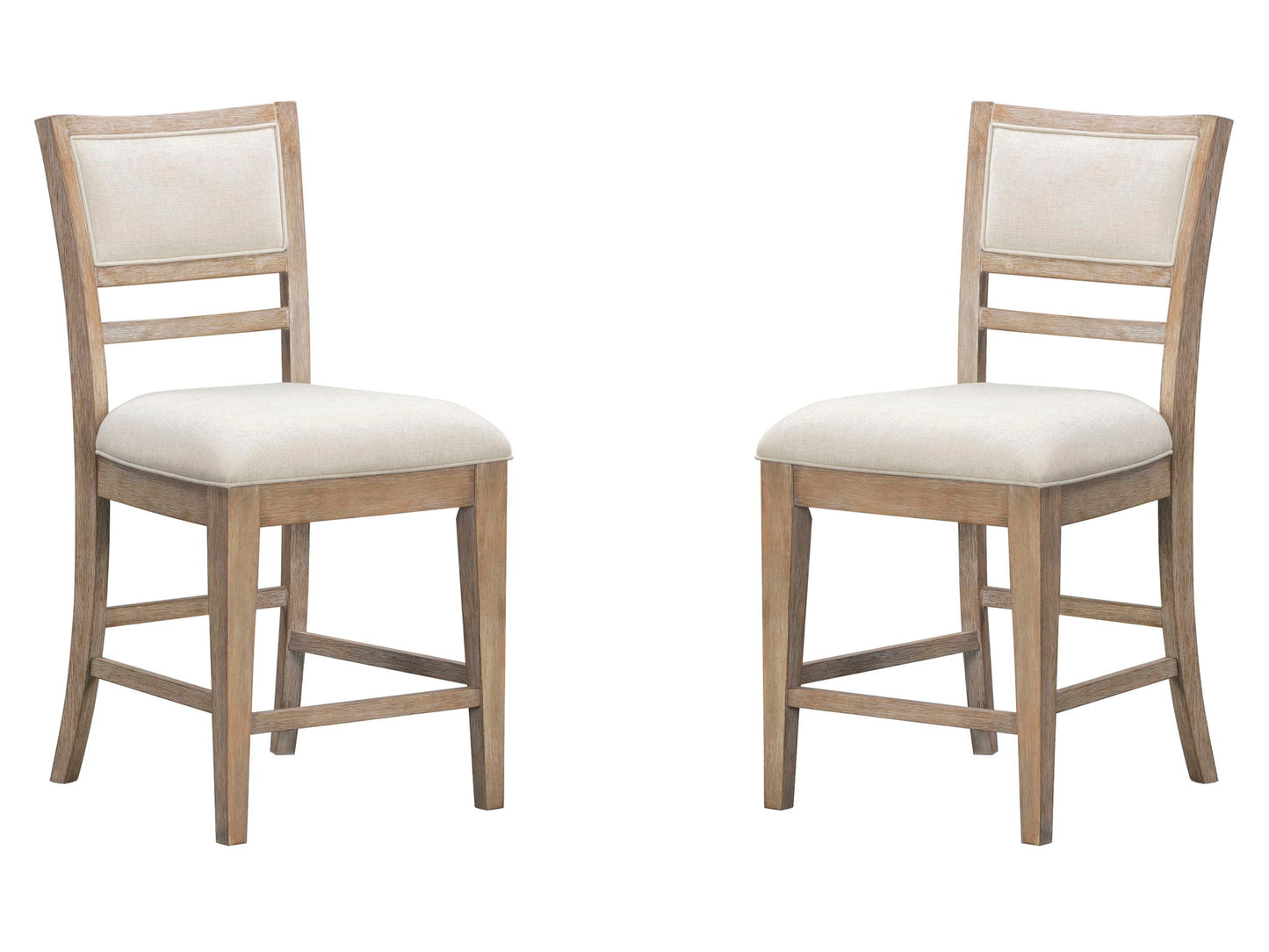 Breckenridge - Dining Upholstered Counter Chair (Set of 2) - Brown