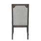 Lisbon - Dining Side Chair (Set of 2) - Gray