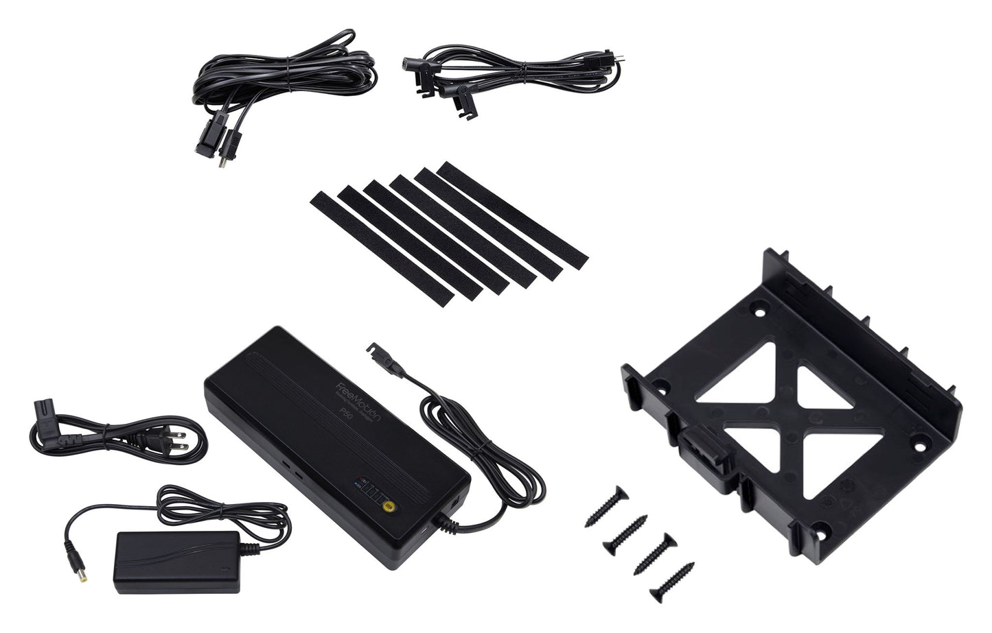 Freemotion - Battery 5000mAh, Universal Bracket And Y2 Cable - Black