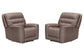 Lawson - Zero Gravity Power Recliner (Set of 2) - Sydney Brunette