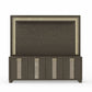 Ascent - 90" TV Console With Hutch And Back Panel - Dark Chocolate