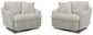 Boomer - Large Swivel Chair with 2 Pillows