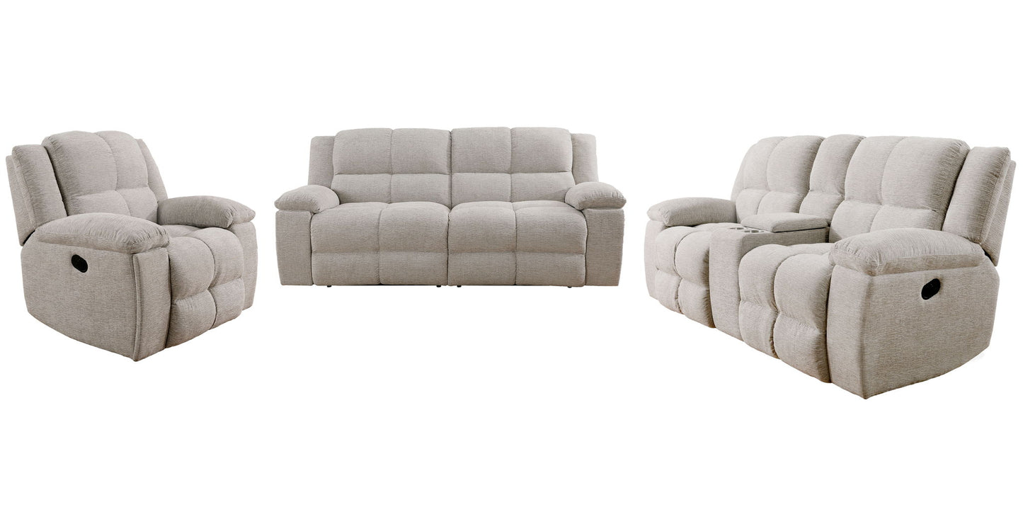 Buster - Manual Glider Reclining Sofa Set