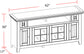 Tidewater - TV Console