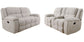 Buster - Manual Glider Reclining Sofa Set