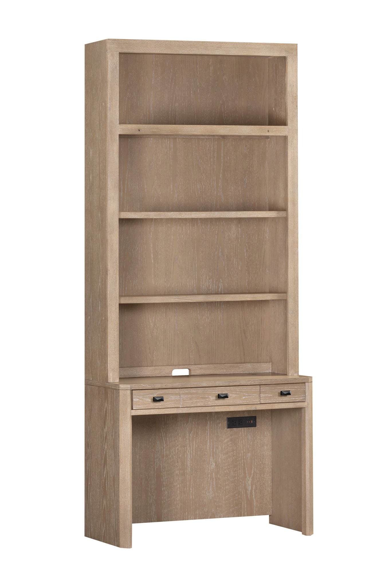 Breckenridge - 40" Library Hutch - Medium Brown