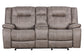Blake - Reclining Console Loveseat - Desert Taupe