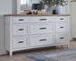 Americana Modern Bedroom - 9 Drawer Dresser - Cotton
