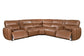 Modesto - Modular Power Reclining Sectional With Power Adjustable Headrests