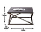 Aegean - 3 Piece Table Set - Gray