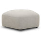 Playful - Ottoman With Casters - Canes Cobblestone