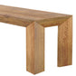 Crossings - Downtown Dining Bench - Amber