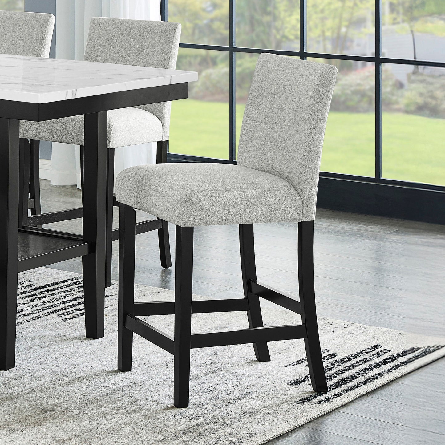 Carissa - Counter Chair (Set of 2) - Stone