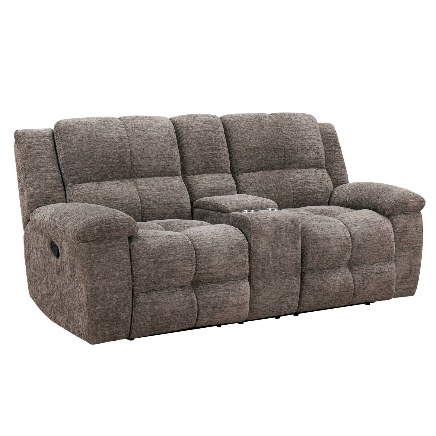 Buster - Manual Reclining Console Loveseat