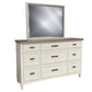 Americana Modern Bedroom - 9 Drawer Dresser