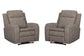 Armstrong - Power Recliner With Heat, Massage And Auto-Glide