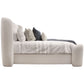 Shiloh - Wingback Upholstered Bed